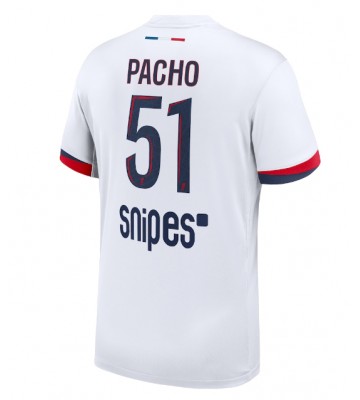 Paris Saint-Germain Willian Pacho #51 Udebanetrøje 2025-26 Kortærmet
